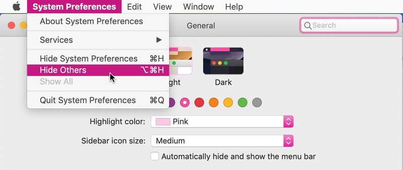 如何在 Mac OS 上更改强调色