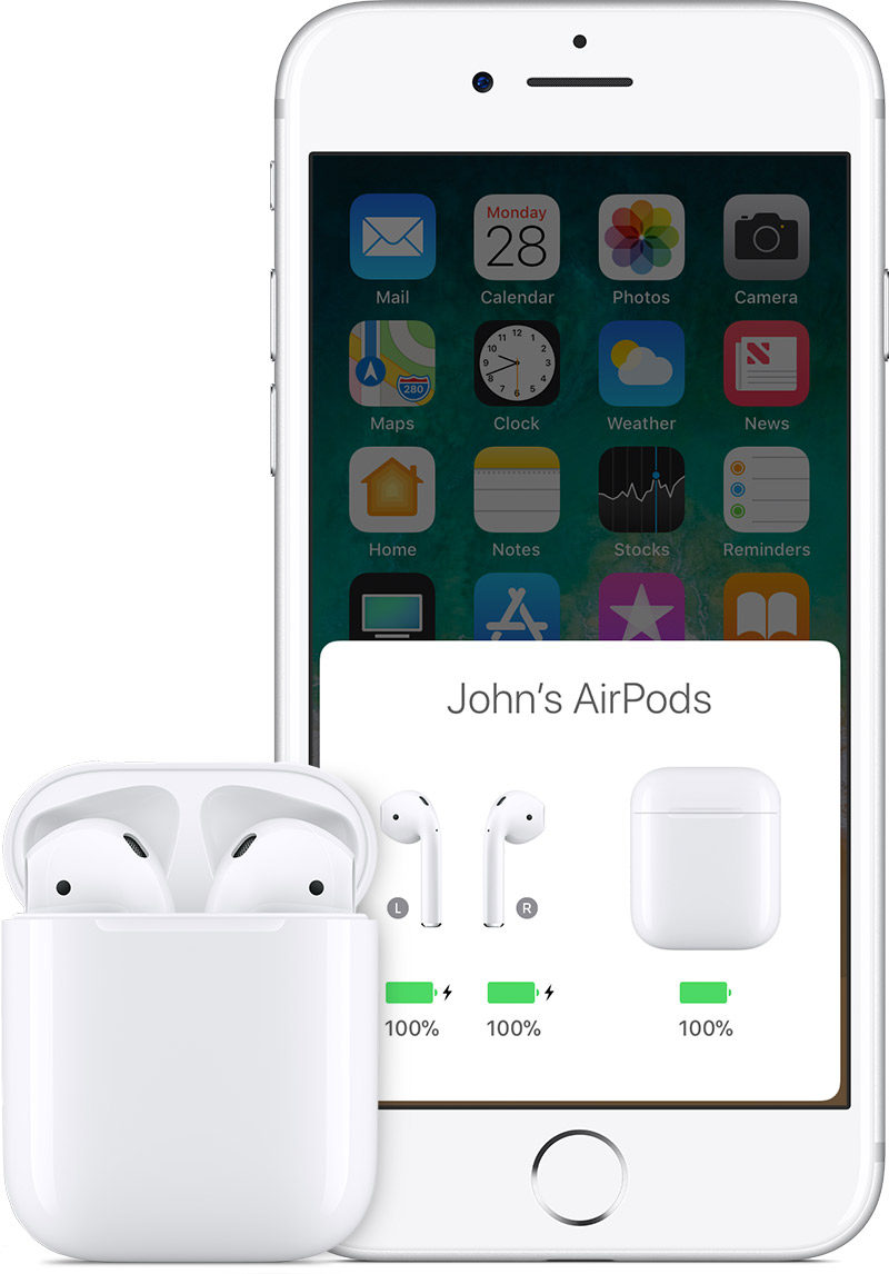 AirPods 电池