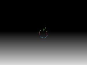 anniversary-apple-logo-深色渐变墙纸