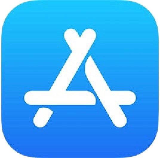 iOS 中的 App Store 徽标