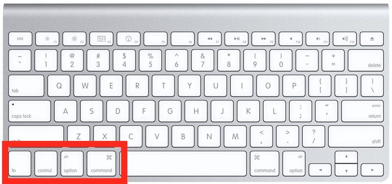 Apple 键盘和修饰键位置