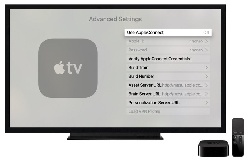tvOS 中的 Apple TV 高级设置