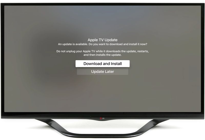 Apple TV tvOS 软件更新