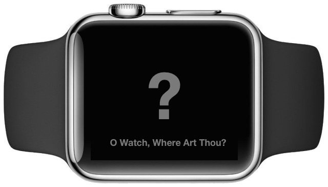 Apple Watch 使用激活锁标记为丢失