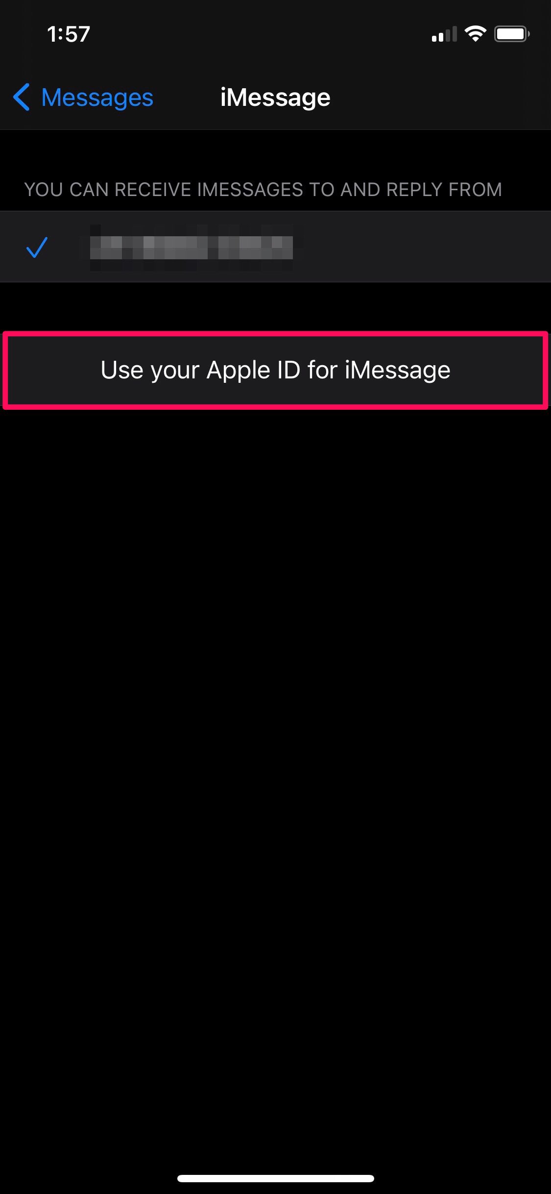 如何在 iPhone 和 iPad 上更改 iMessage 的 Apple ID