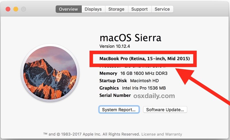 如何检查是否Mac 兼容 MacOS High Sierra
