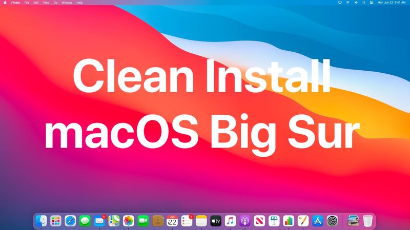 如何清理安装 macOS Big Sur