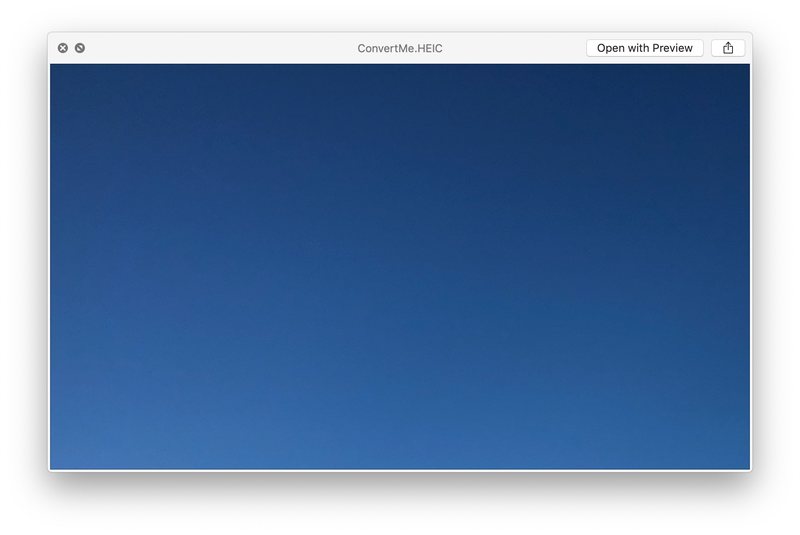 在 Mac 上将 HEIC 文件转换为 JPEG