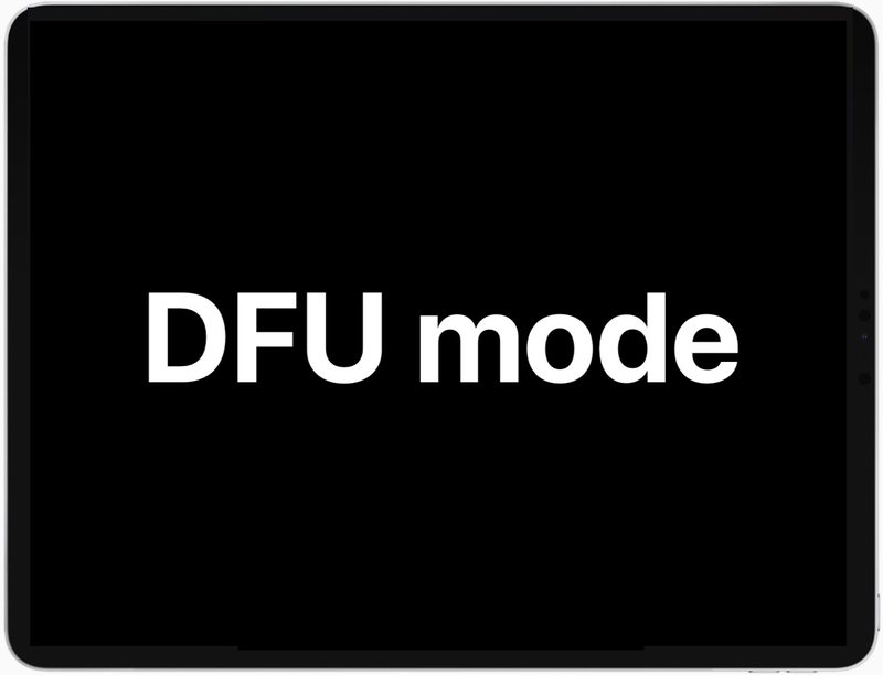 如何在iPad Pro上进入DFU模式