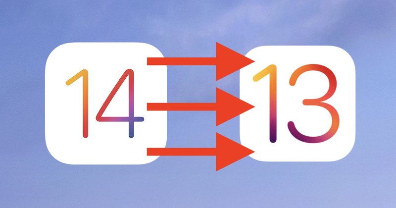 将 iOS 14 降级到 iOS 13 和 iPadOS 14 至 iPadOS 13.7