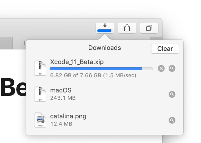 在 Mac 上的 Safari 中恢复文件下载