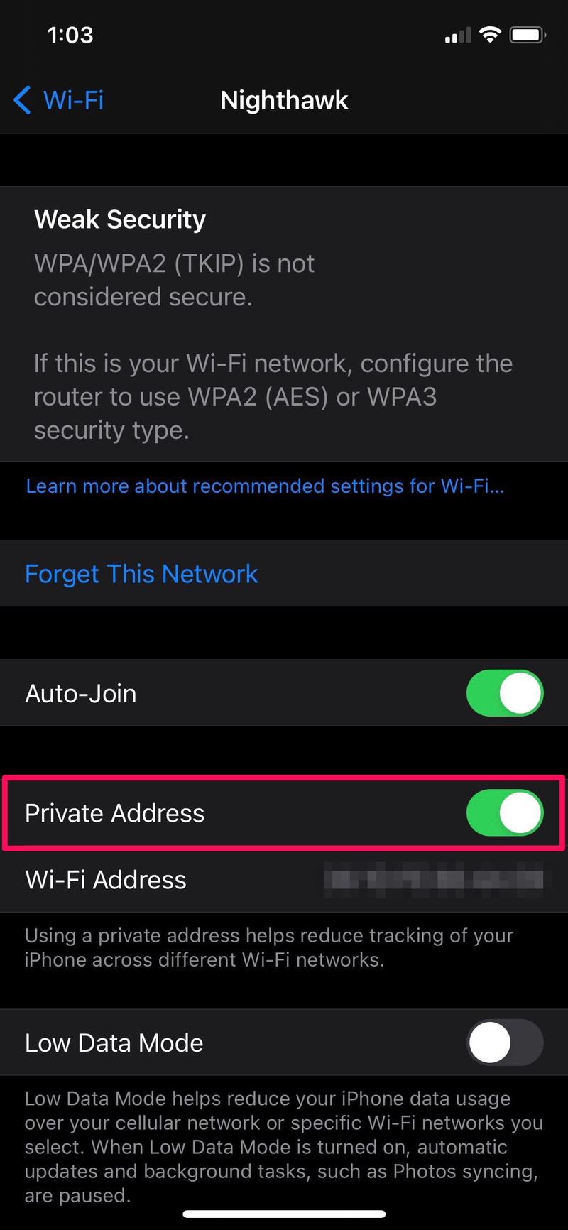 如何在 iPhone 和 iPad 上启用和禁用私人 Wi-Fi 地址以增加隐私
