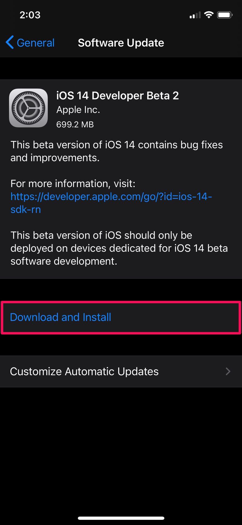 如何修复 iOS 14 在准备更新时卡住