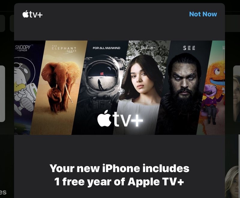 免费使用 Apple 一年TV Plus 订阅 