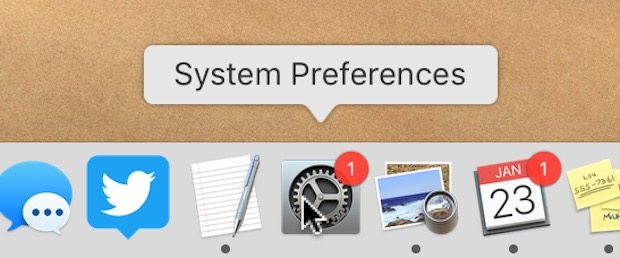 在 MacOS 系统中隐藏红色更新标志首选项