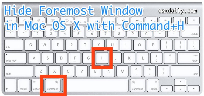 在 Mac 中隐藏 Windows 键盘快捷键OS X