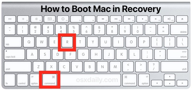 如何在恢复模式下启动 Mac