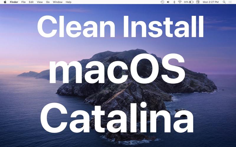 如何全新安装 MacOS Catalina
