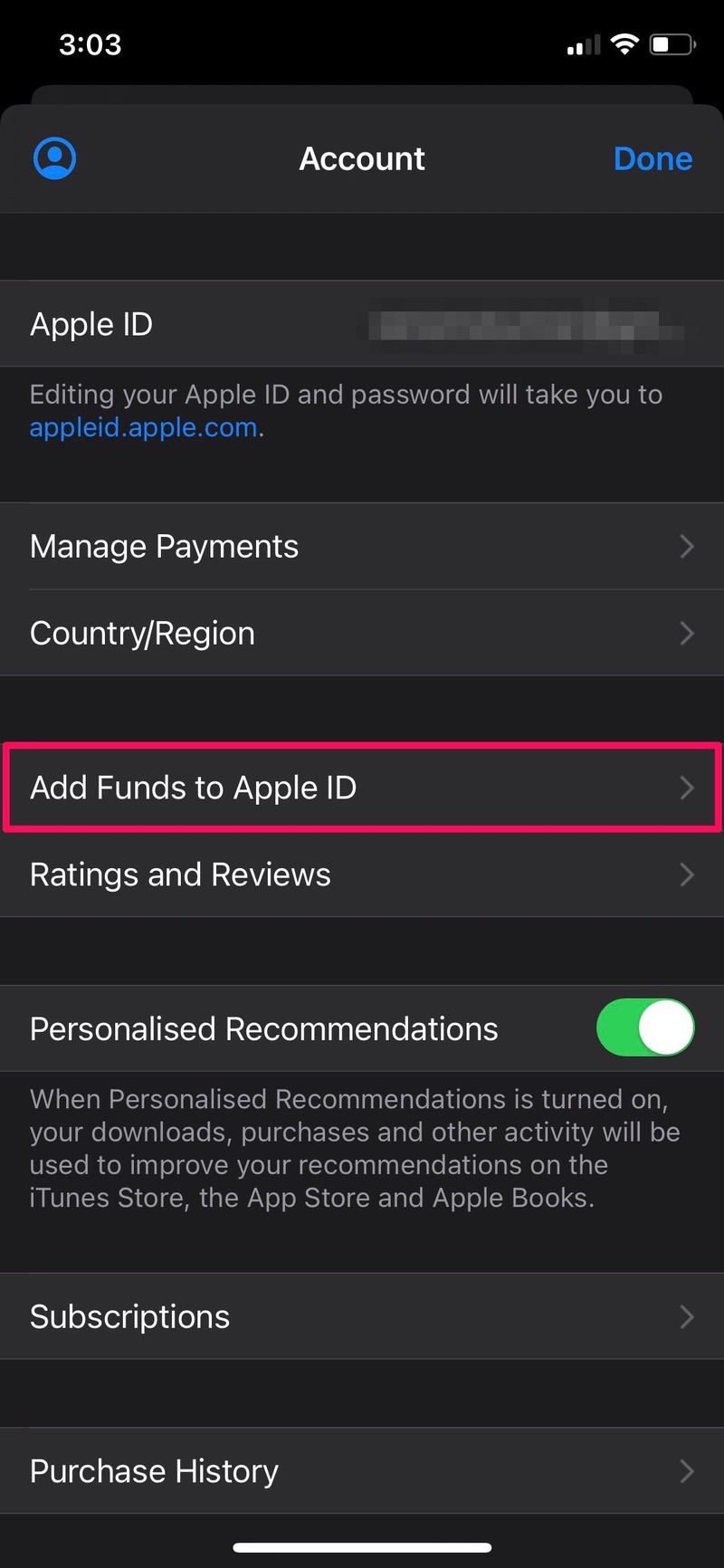 如何在 iPhone 和 iPad 上为 Apple ID 添加资金
