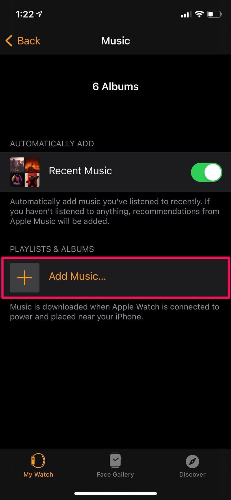 如何将音乐添加到 Apple Watch