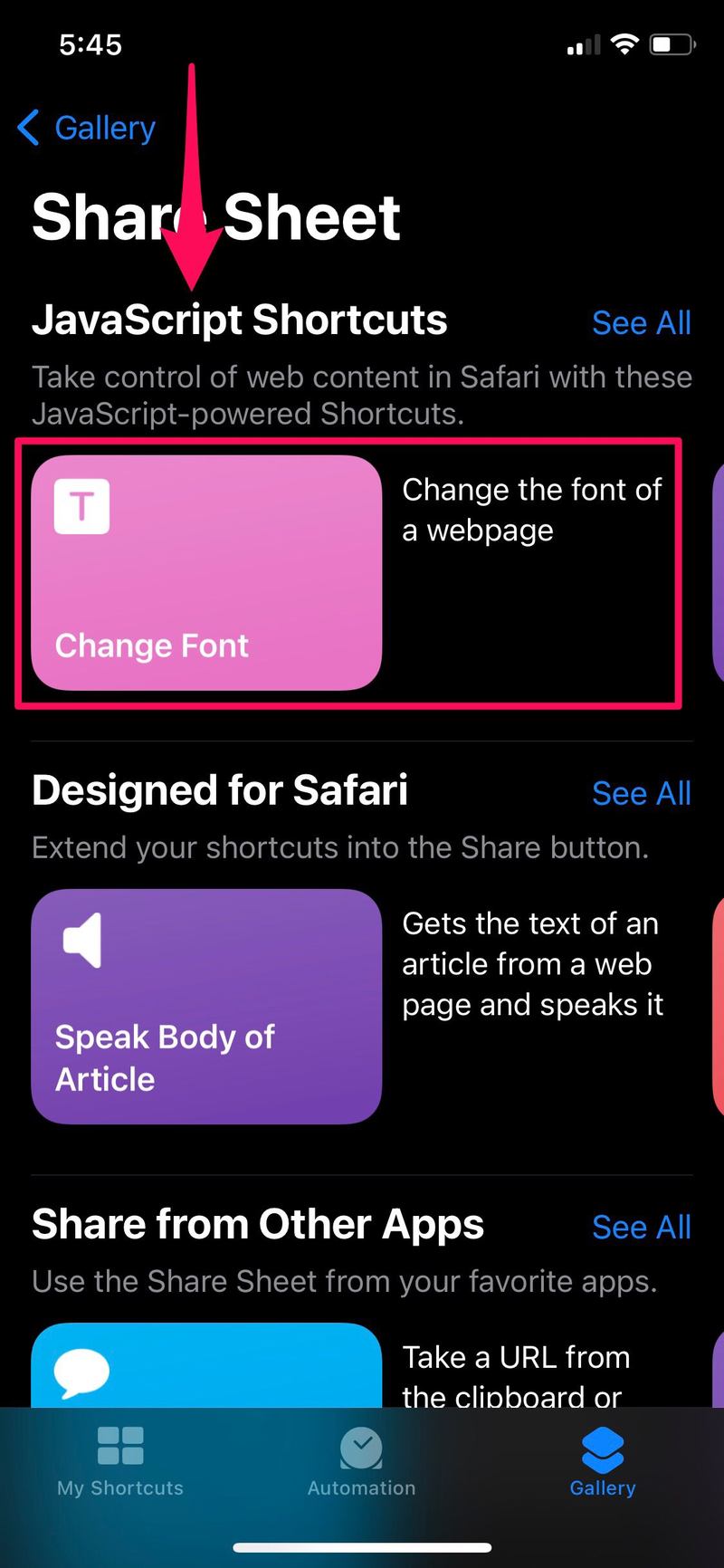 如何在 Safari 中更改网页的字体