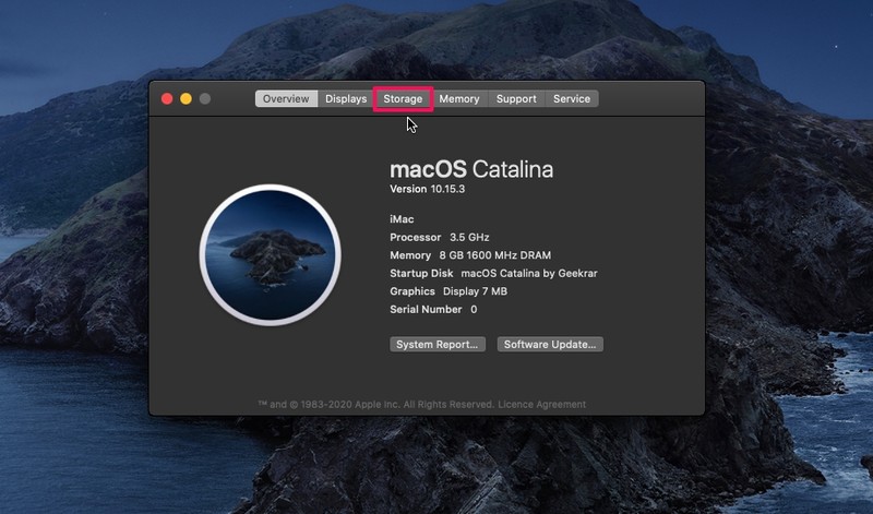 如何检查 Mac 存储空间