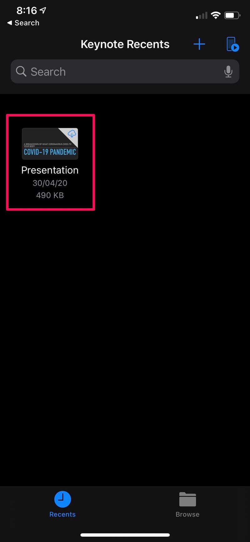 如何在 iPhone 和 iPad 上将 Keynote 转换为 PowerPoint