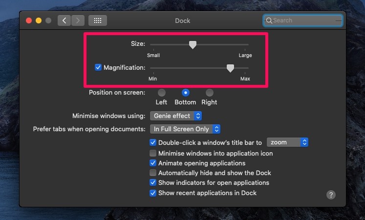 如何在 Mac 上自定义 Dock
