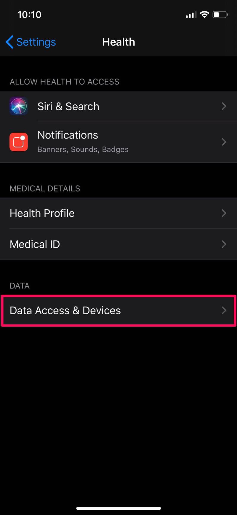 如何从 iPhone 中删除所有健康数据