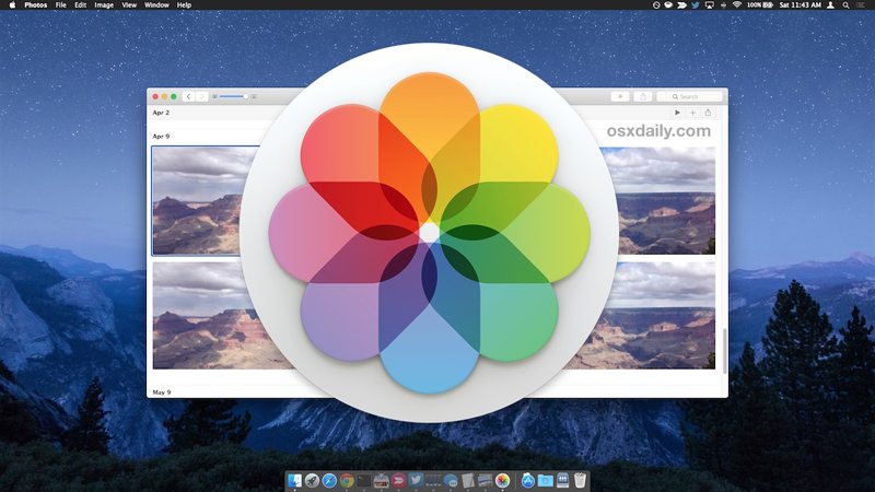 如何将图片导入 Mac OS X 上的照片应用程序