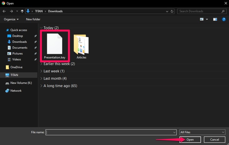如何使用 iCloud 在 Windows PC 上打开 Keynote 文件