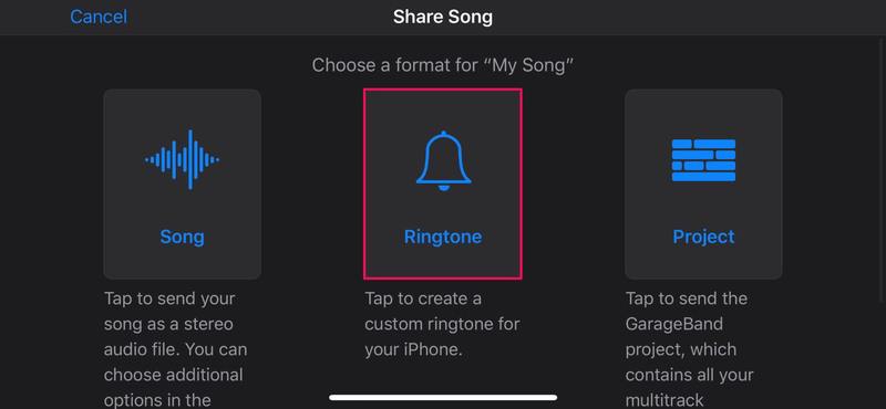 如何在 iPhone 上将任何歌曲设置为铃声车库乐队