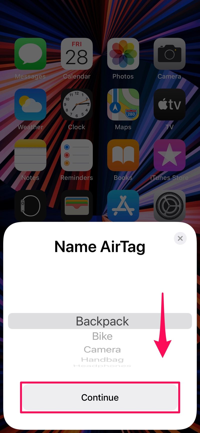 如何在 iPhone 上设置 AirTag