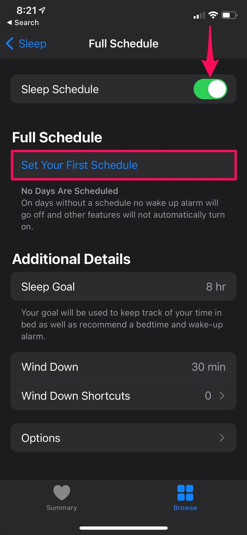 如何在 iPhone 上设置睡眠时间表