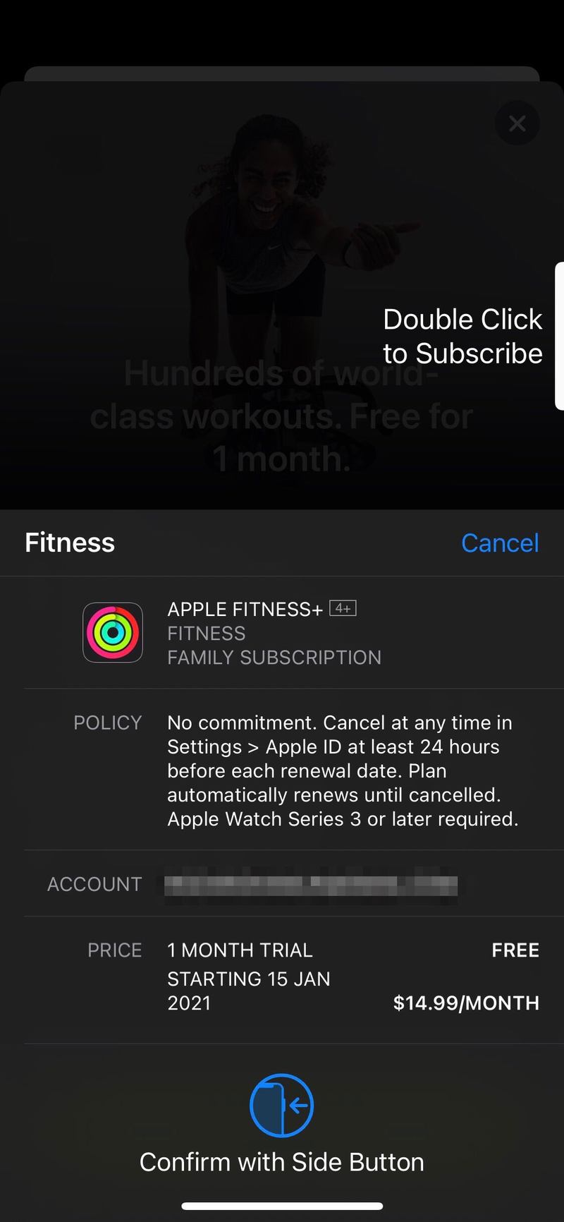 如何注册 Apple Fitness+