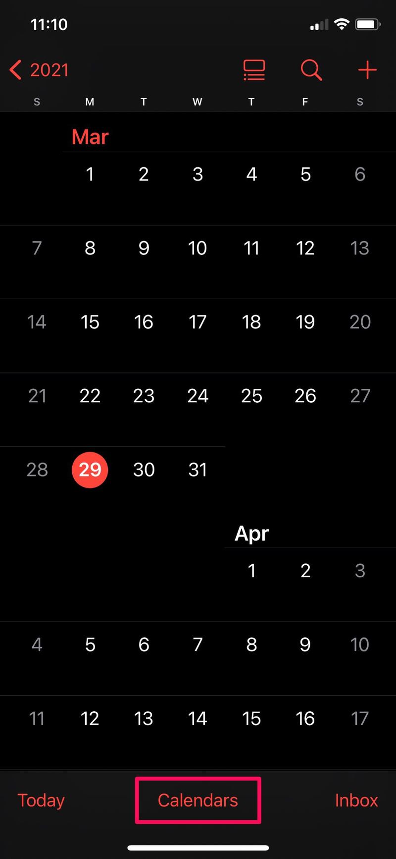 如何停止在 iPhone 和 iPad 上共享日历