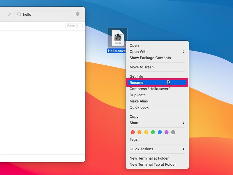 如何在旧款 Mac 上使用 iMac Hello 屏幕保护程序