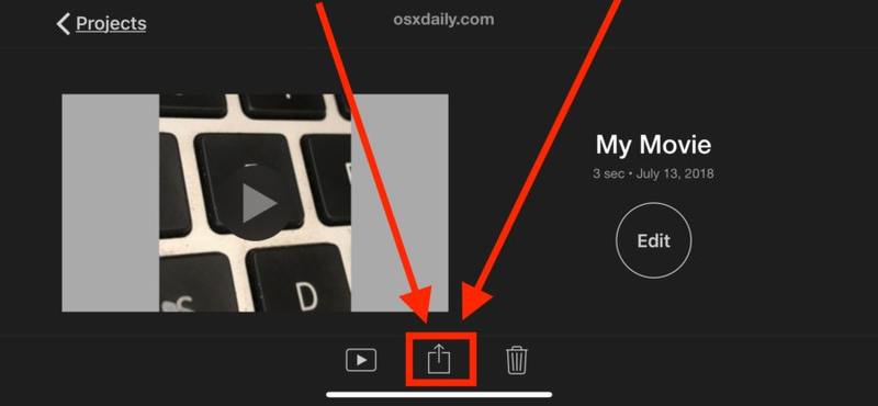 如何裁剪或缩放iOS 版 iMovie 上的视频