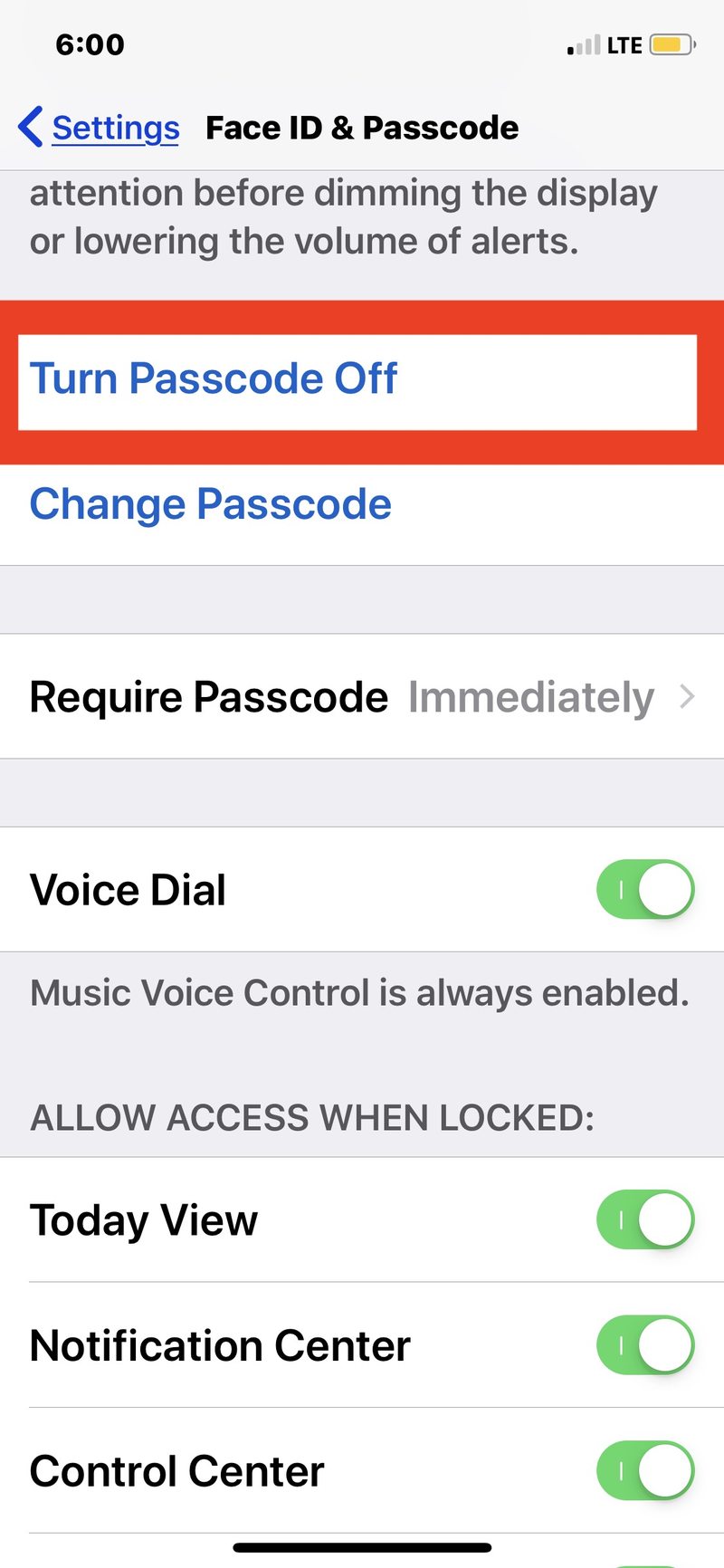 如何完全关闭和禁用密码在 iPhone 或 iPad 上