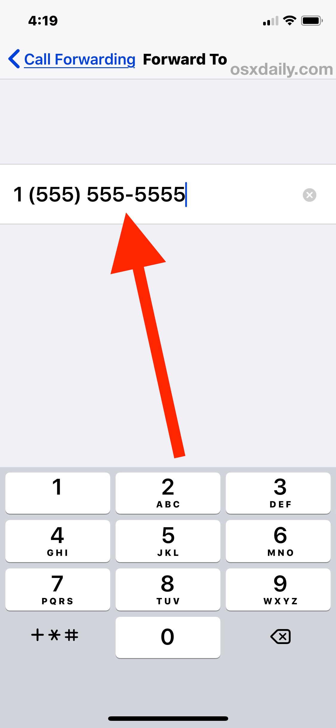 通过设置转接号码在 iPhone 上启用呼叫转接