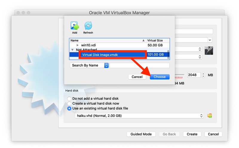如何在 VirtualBox 中打开 VMDK 文件