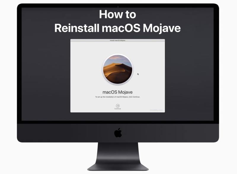 如何重新安装macOS Mojave系统软件