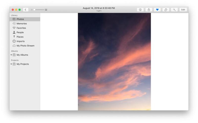 如何在 Mac 上的照片应用中旋转照片