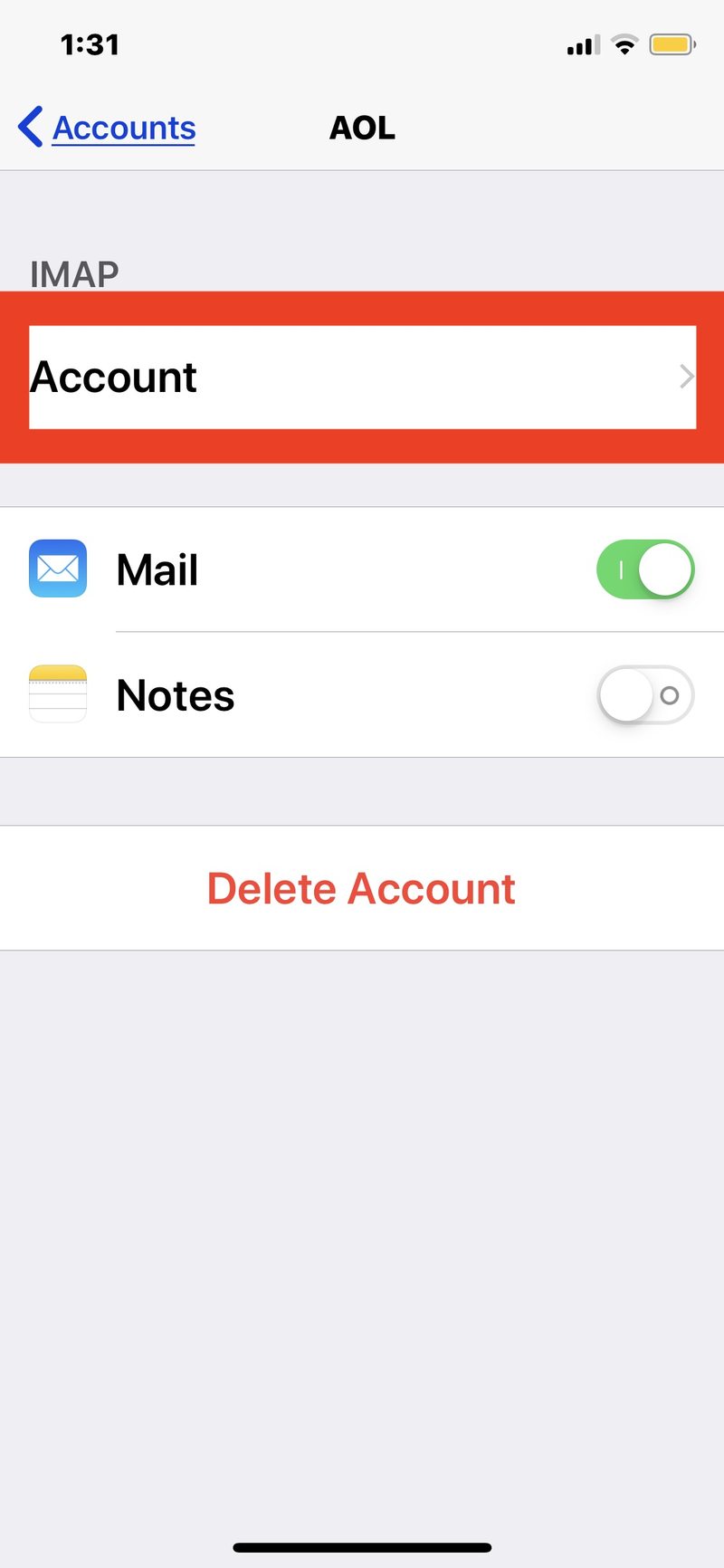 如何更新电子邮件密码iPhone 或 iPad
