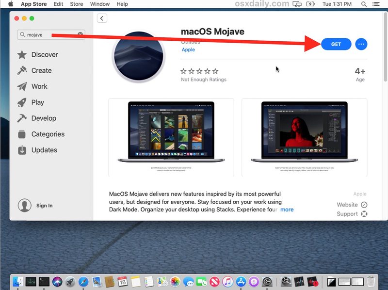 如何更新 macOS Mojave 测试版到最终版本 