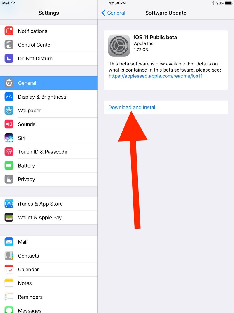 下载并安装iOS 11 测试版配置文件