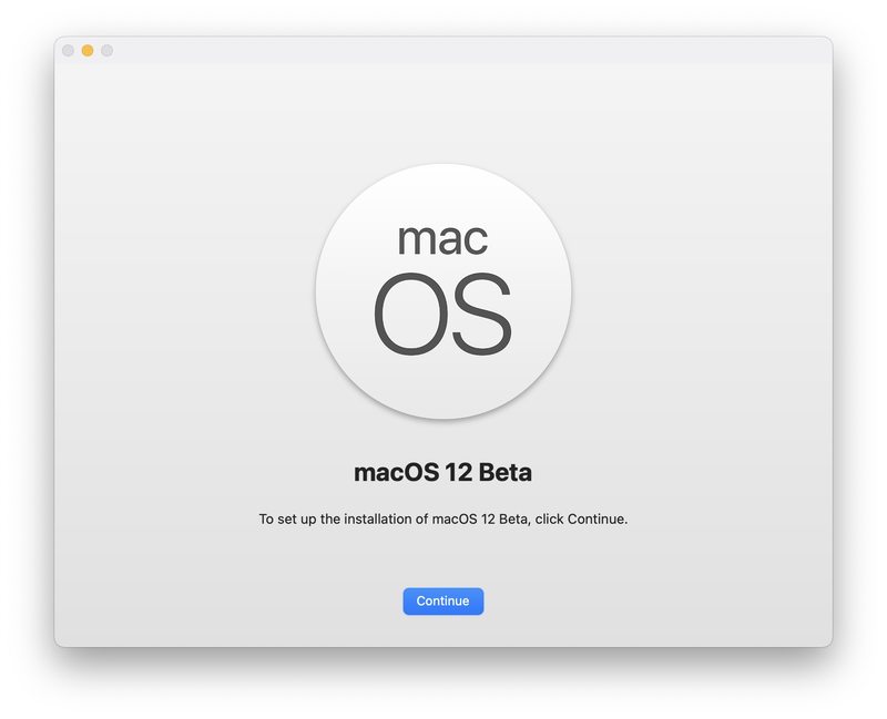 如何安装 macOS 12 monterey beta