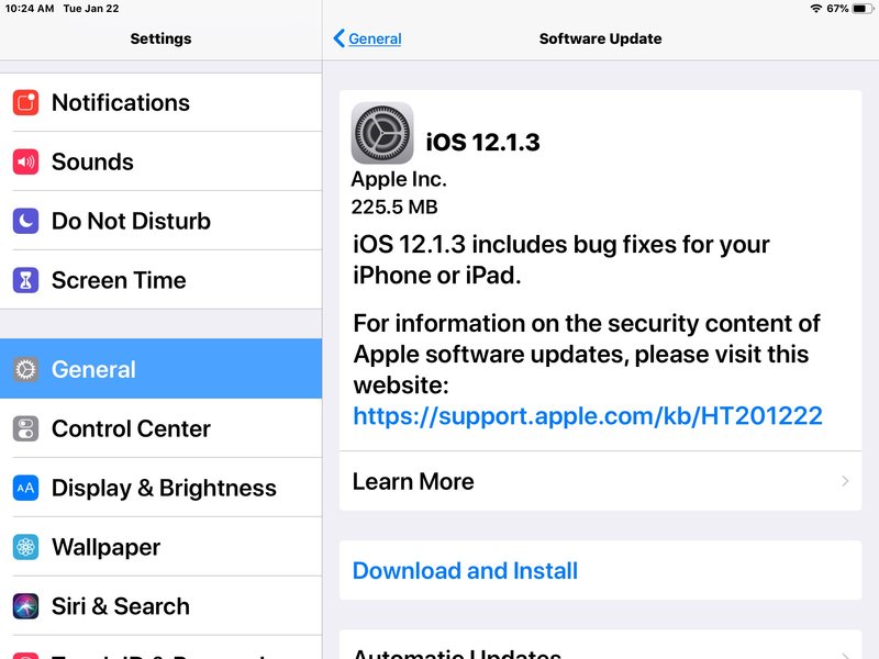 iOS 12.1.3 下载