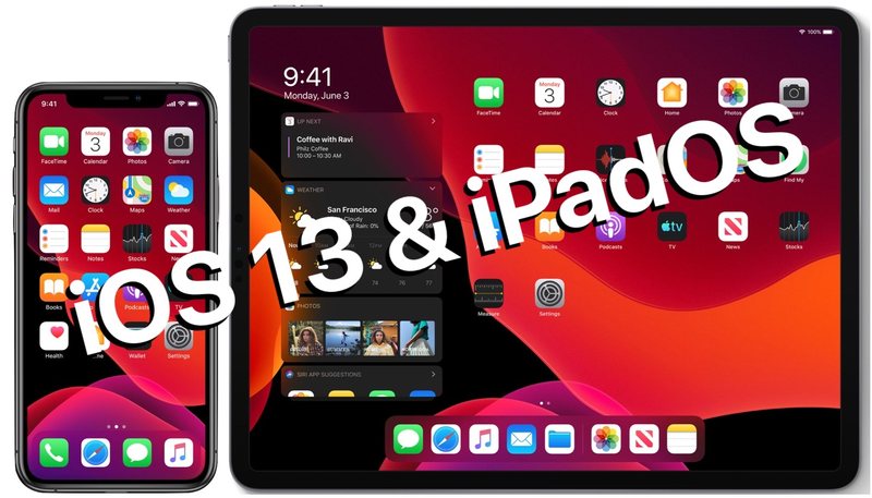 iOS 13 和 iPadOS 13