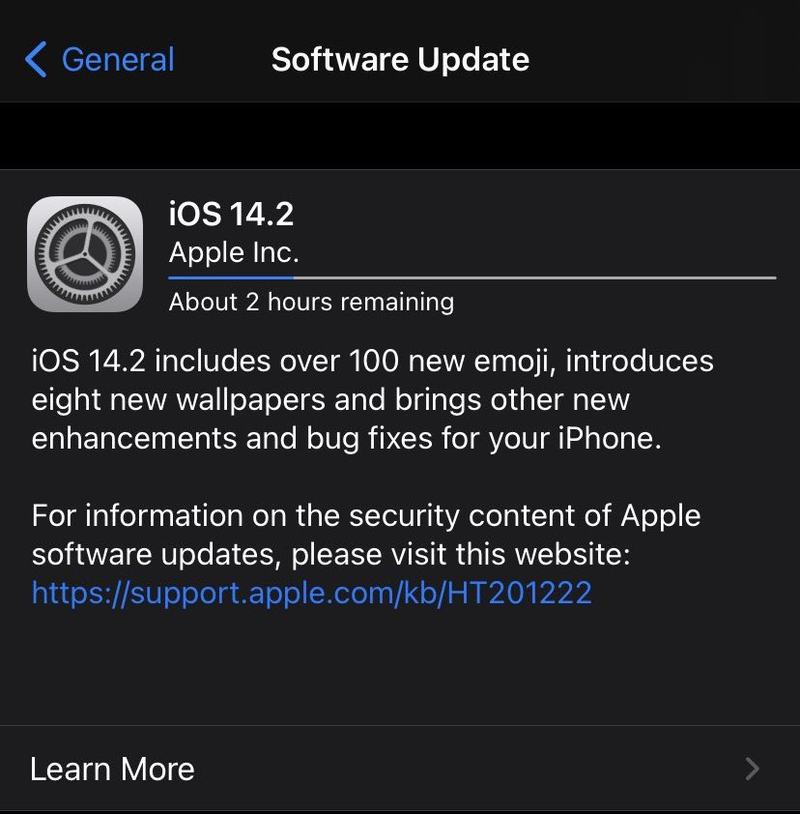 iOS 14.2 GM 下载更新